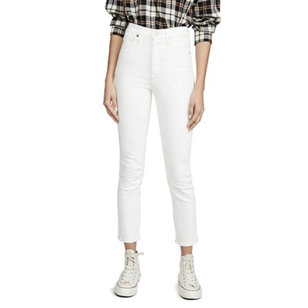NWT Citizens of Humanity Women's Olivia High Rise Slim Ankle Denim Jeans Size 32